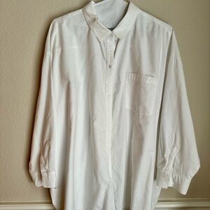Old Navy White Button Down Shirt